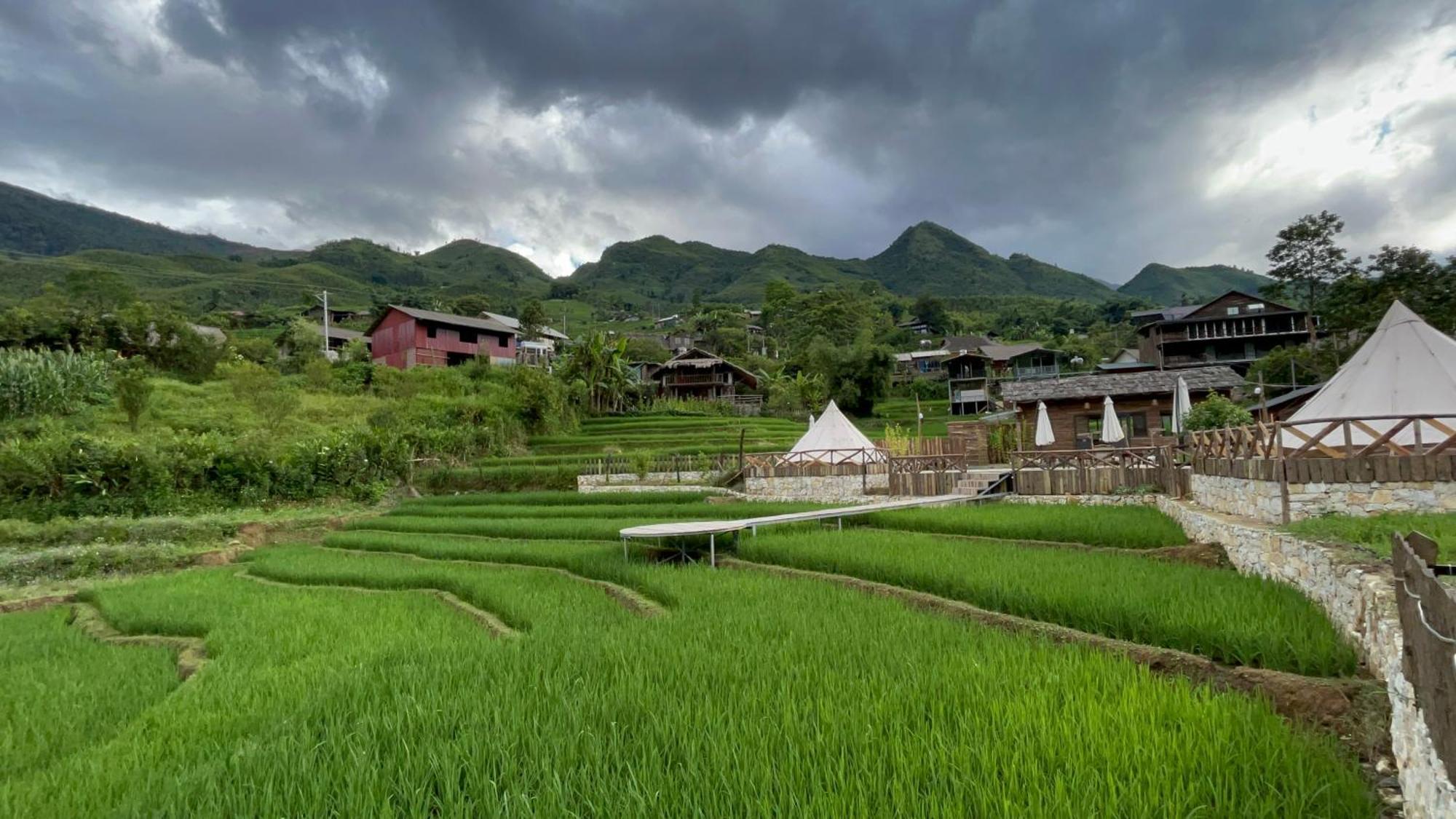 S Plus Bungalow Sa Pa Buitenkant foto